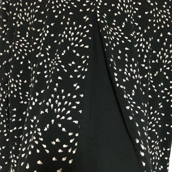 J.Jill Wearever Collection Cardigan Womens Large Petite Open Front Black Career - Picture 9 of 12